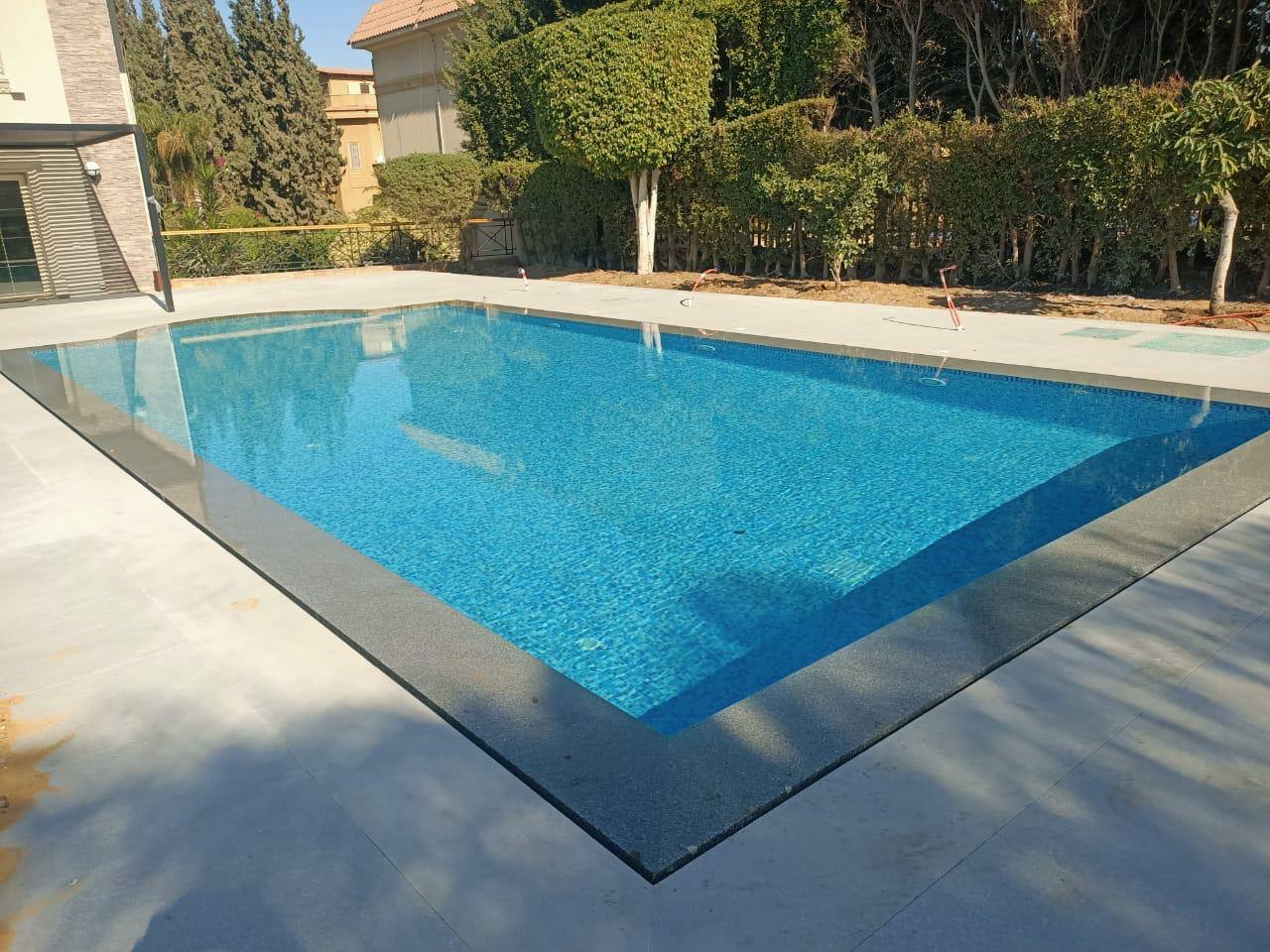 Paradise Egypt project - hotel & waterfall