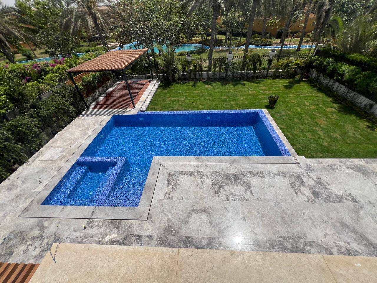 Large decorative fountain